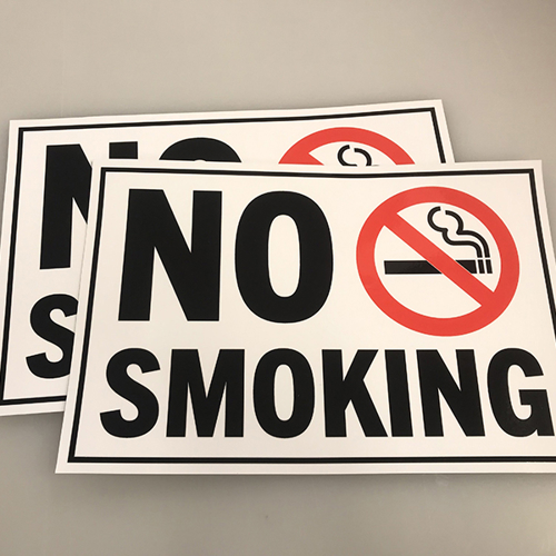 No Smoking Decal